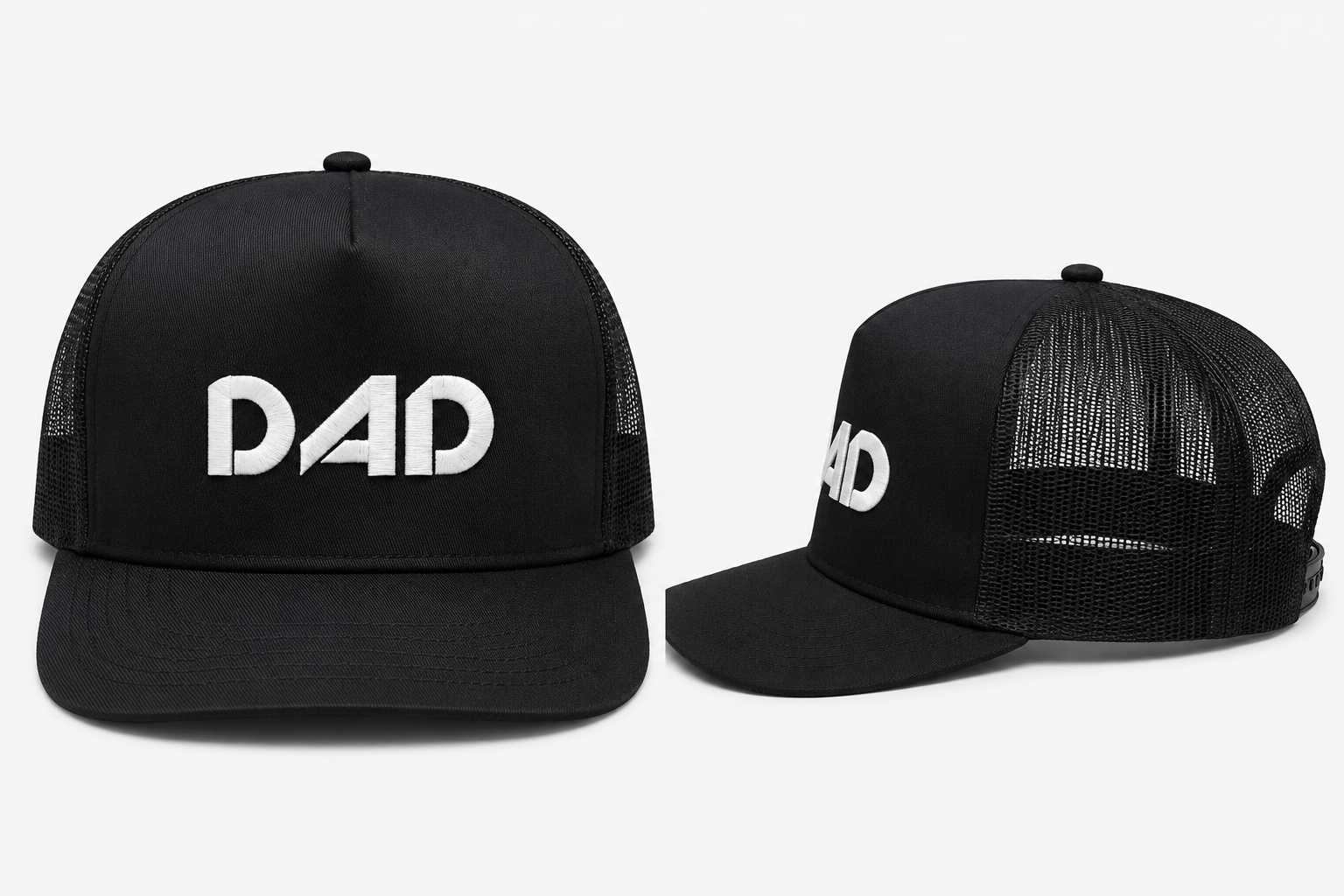 DAD Embroidered Trucker Hat
