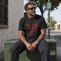 Generation That Built The Culture Tee lifestyle mockup on middle age African American male