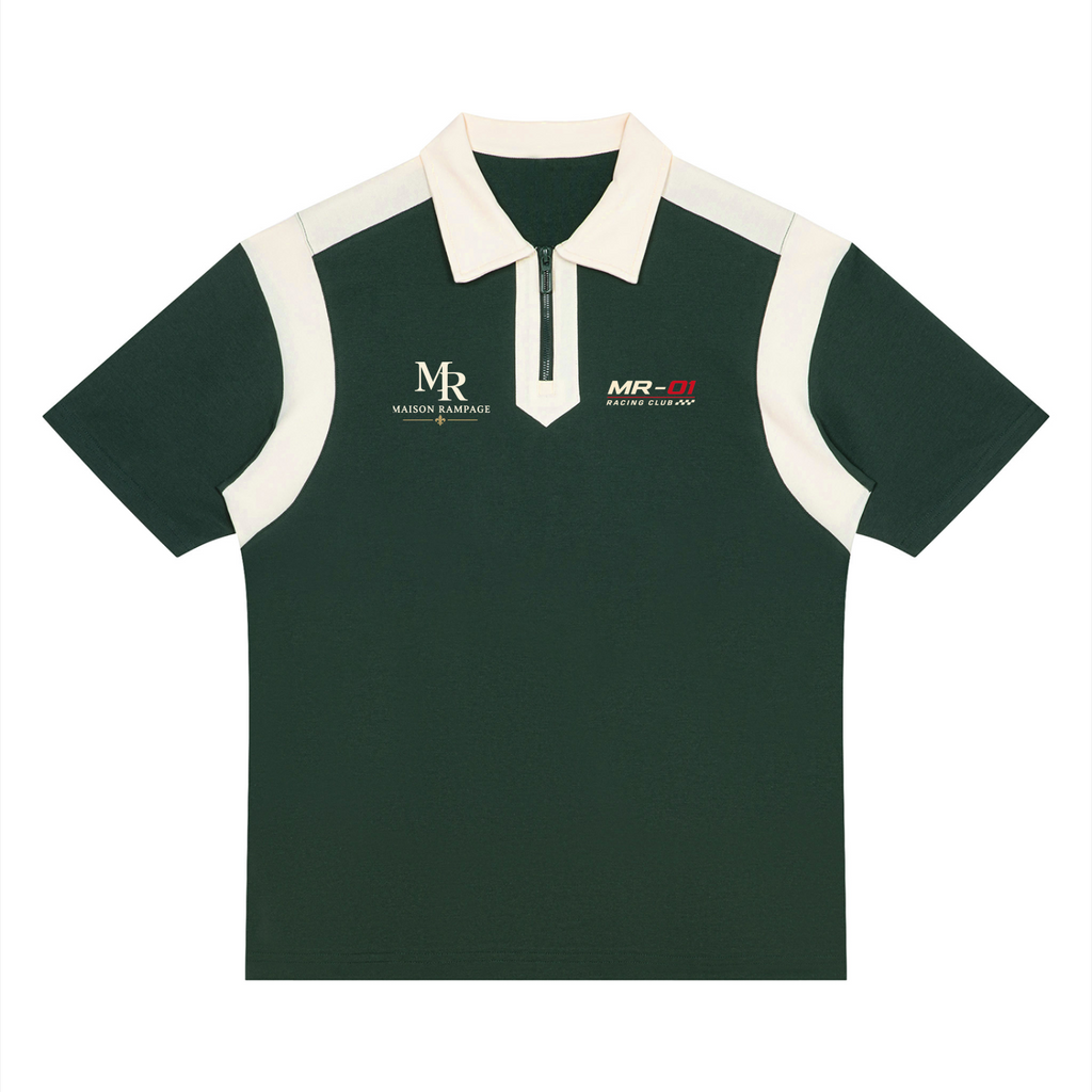Maison Rampage MR-01 Racing Club Polo green front