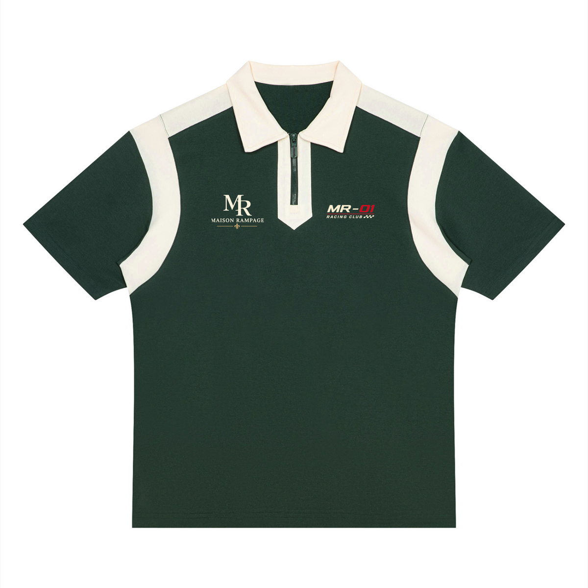 Maison Rampage MR-01 Racing Club Polo green front